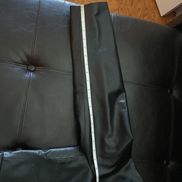 Double breasted leather jacket - Picture 16 of 16